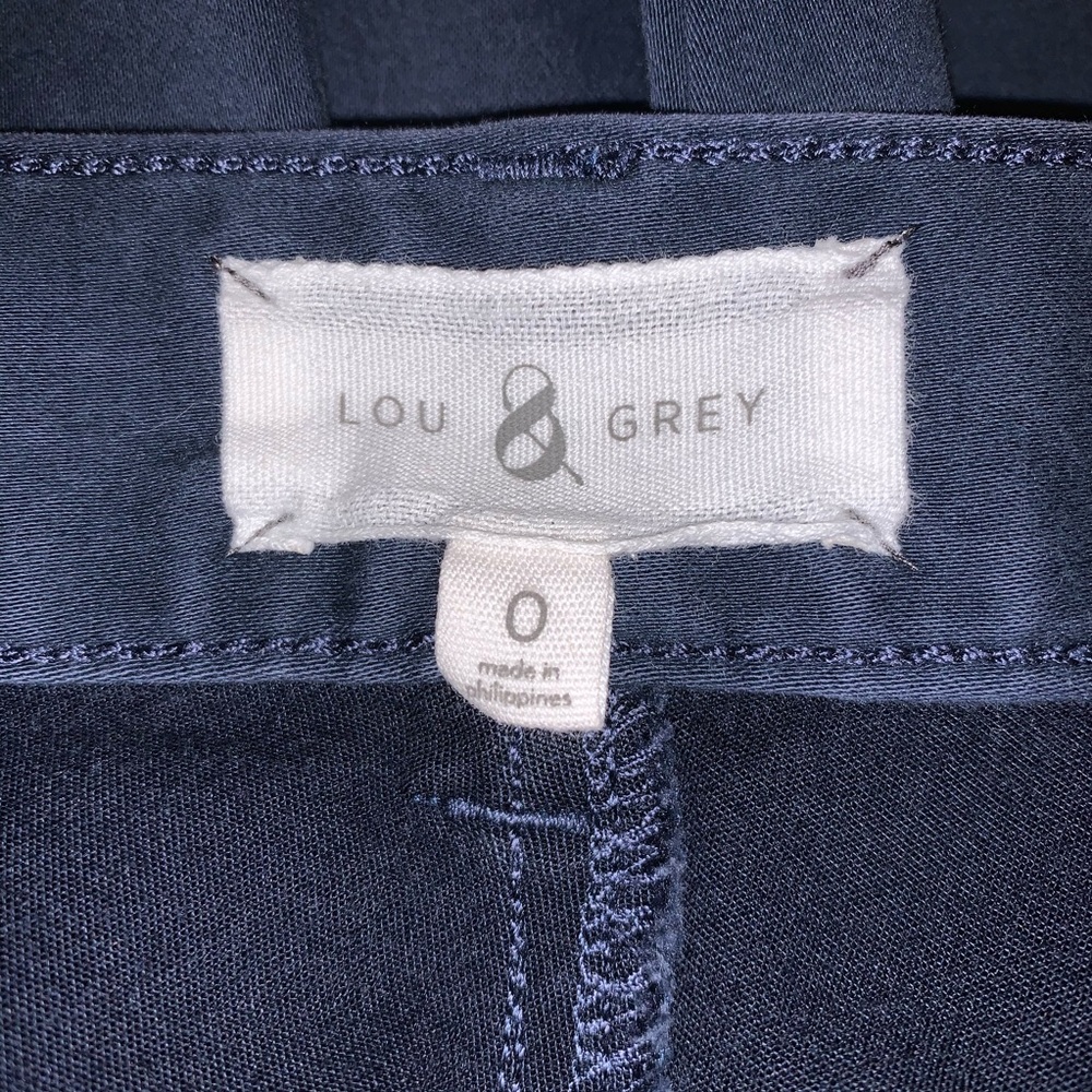 Lou & Grey 'Brush Up' Cargo Pant, Size 0, navy - Picture 7 of 8